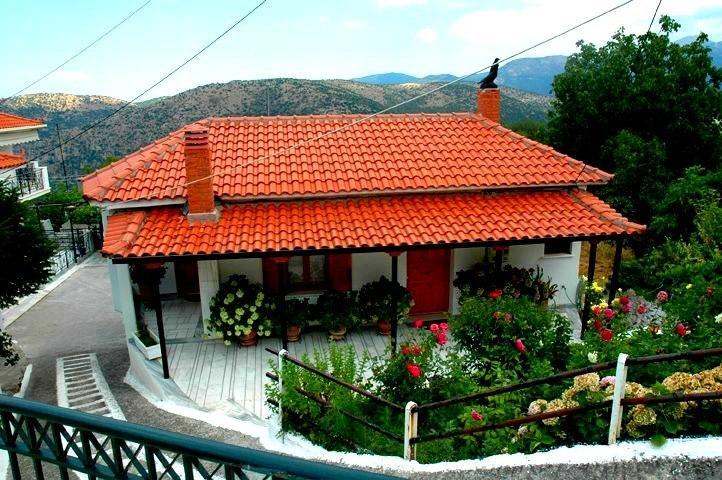 Dafni Apartments Kastrí Esterno foto